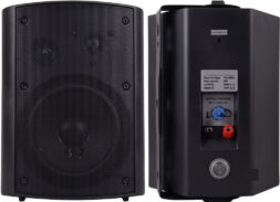 זוג רמקולים מוגברים בצבע שחור 6.5" POLMAN PULSE6580W
