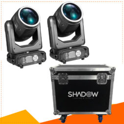 סט זוג פנסים כולל קייס קשיח SHADOW MH-295