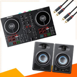 ערכת די ג'יי Numark Party Mix Bundle