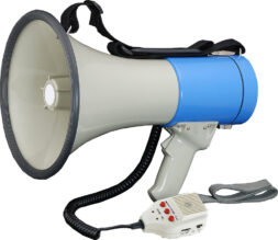 מגפון עוצמתי 25W עם USB והקלטה POLMAN M25W