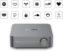 מגבר סטריאו Hi-Fi משולב סטרימר לערוץ WIIM AMP 60W