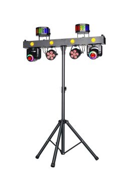 בר תאורה עם פנסים חכמים, תומס, קרניים וסטנד SHADOW LCB803