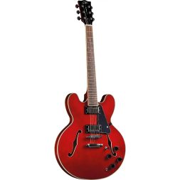 גיטרת רבע נפח חשמלית בצבע דובדבן EKO guitars Fusion cherry