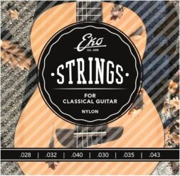 סט מיתרים לגיטרה קלאסית EKO guitars 28-43 nylon