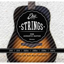 סט מיתרים לגיטרה אקוסטית EKO guitars 10-47 light bronze
