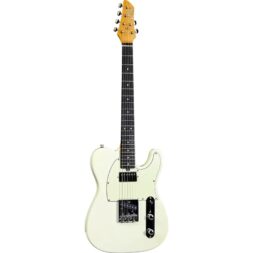 גיטרה חשמלית לבנה EKO guitars TERO V-NOS Olympic white