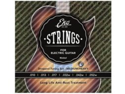 מיתרים לגיטרה חשמלית EKO guitars 10-52 light top heavy bottom