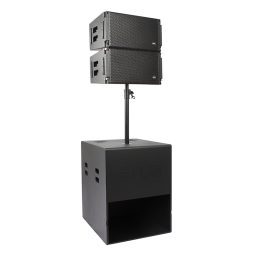 מערכת ליין אריי 3000W סאב 18" עם 2 רמקולים BLG Audio XTR-1810A